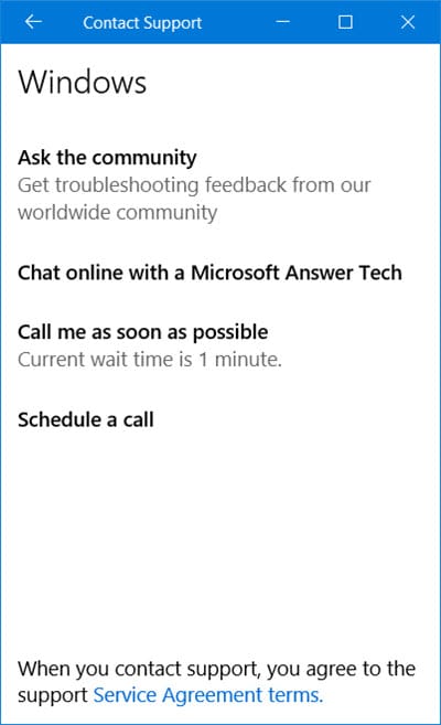 microsoft support vchat