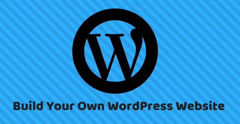 build a quick wordpress website