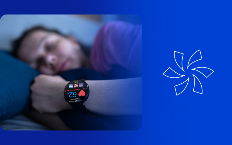 man-sleeping-with-watch-to-track-his-heart-rate