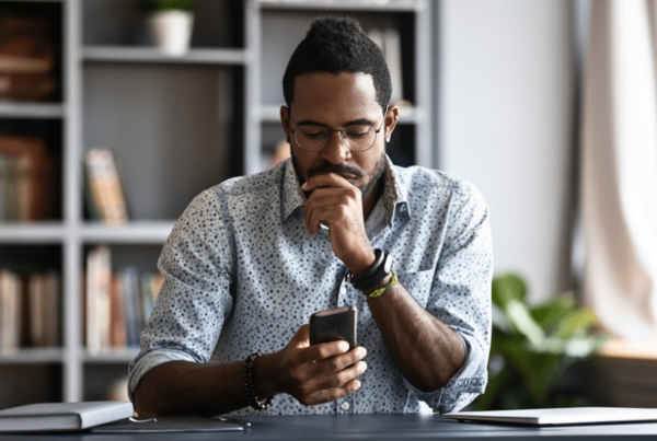 man-working-on-his-phone